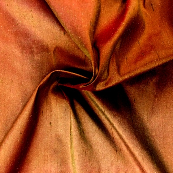 Dupion Silk - CHESTNUT